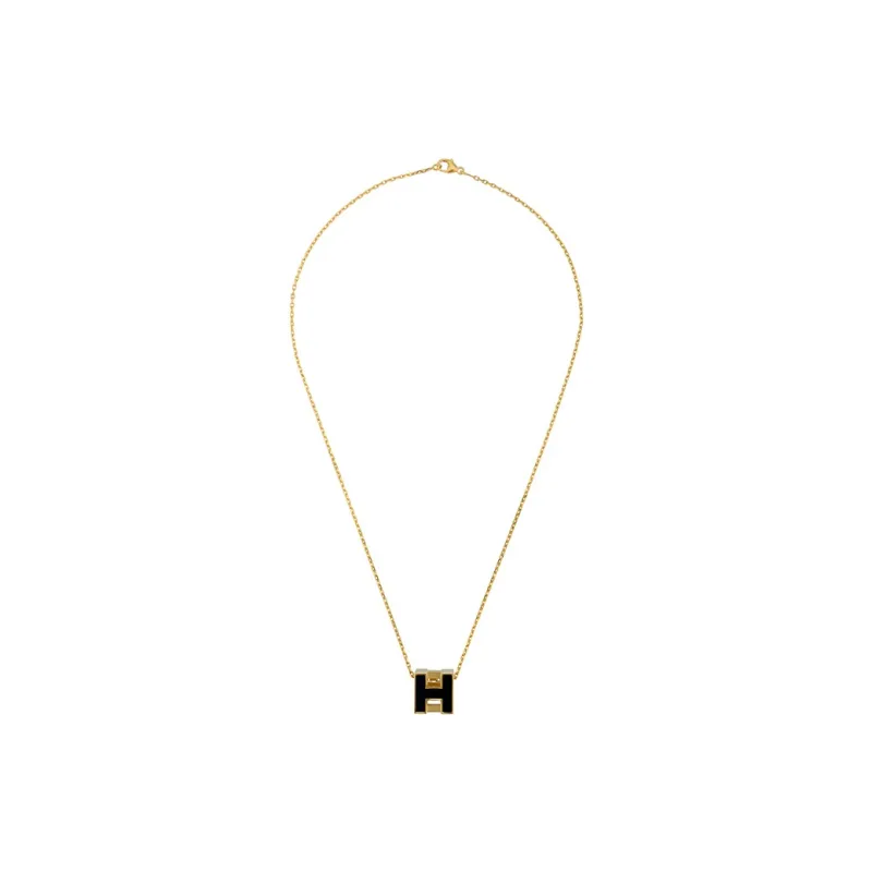 HERMES Cage D'H Necklaces Women's-2
