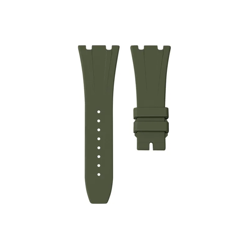 VAGENARI Watch Bands Fluoroelastomer Strap Compatibility With Apple Royal Oak 15305OR 39mm Unisex-8