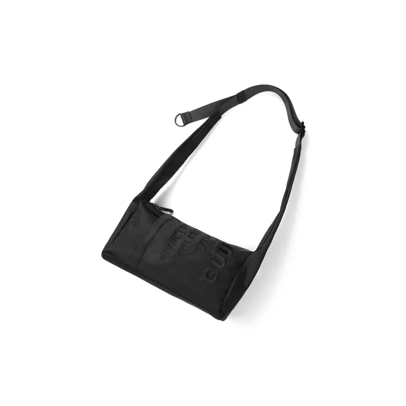 Guuka Nylon Crossbody Bag Regular Unisex Black-1