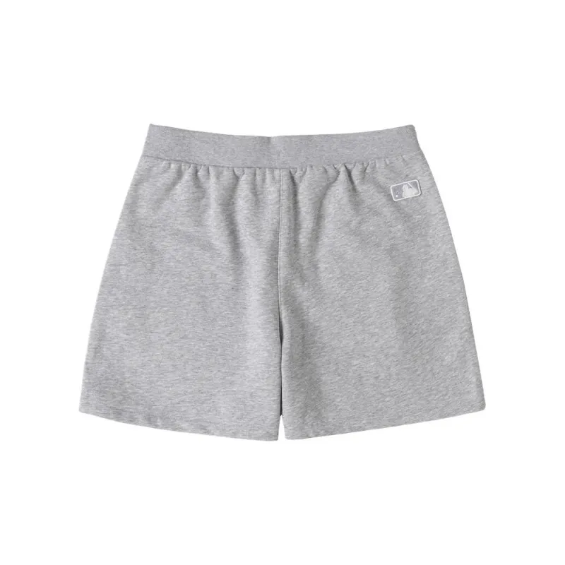 MLB New York Yankees Casual Shorts Women's Heather Gray-1