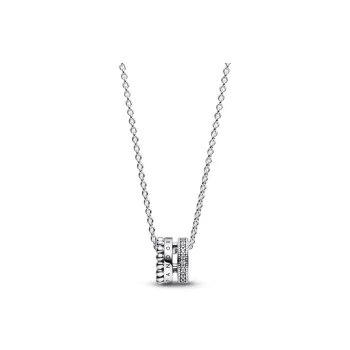 Pandora 925 Sterling Silver Necklaces Women's Silver