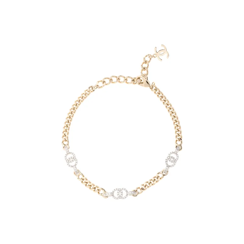 CHANEL Metal Necklaces Women's Gold-2