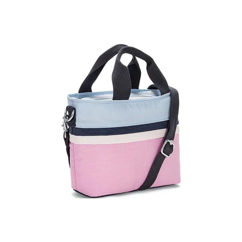 Kipling Polyamide Shoulder Bag, Crossbody Bag Women's Pink Blue White-2