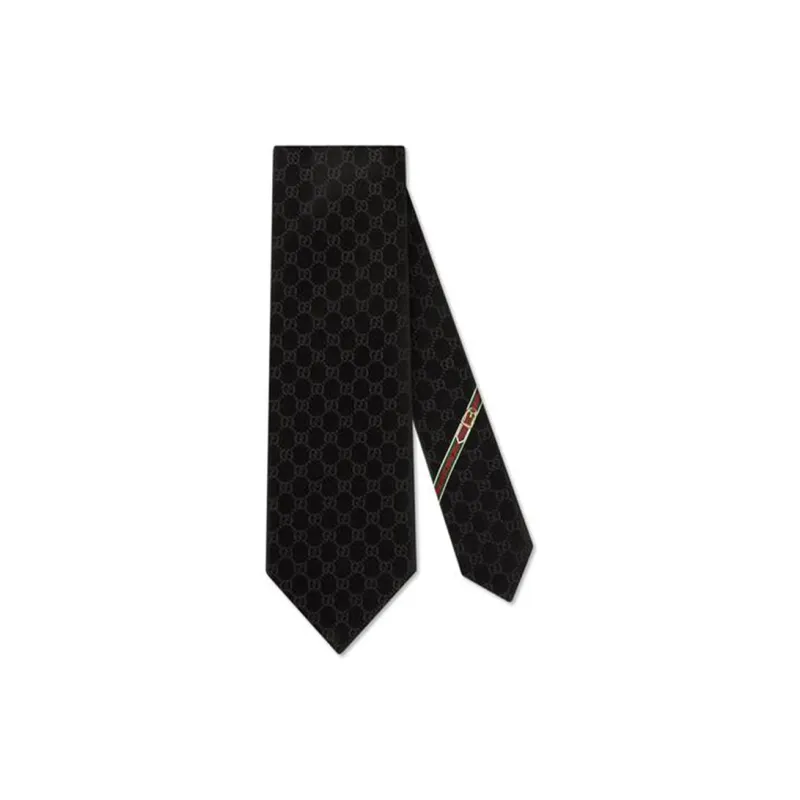GUCCI Gg Supreme Silk Tie-1