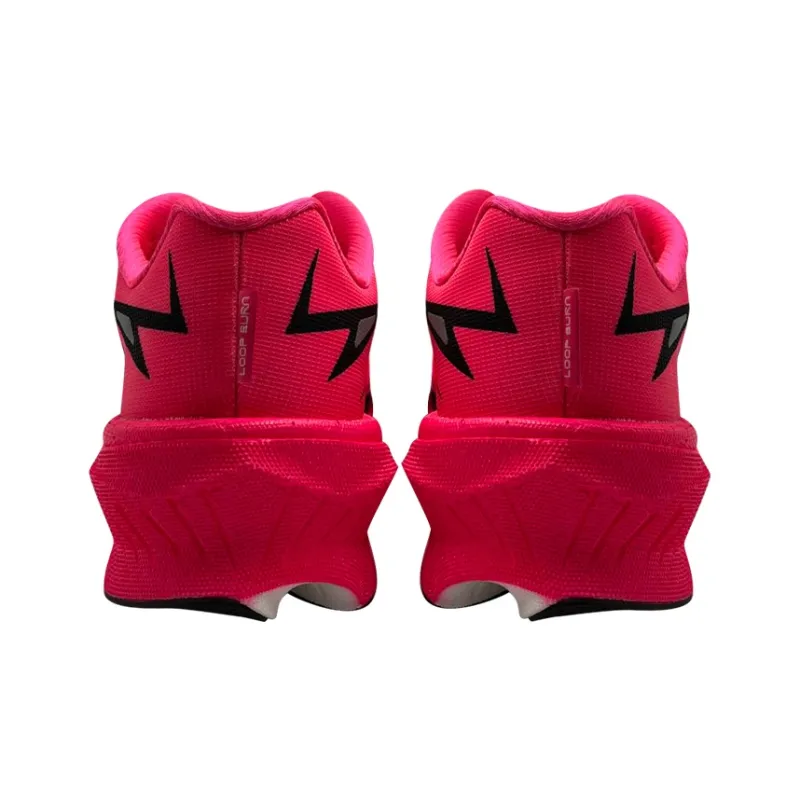 LOOP BURN Running Shoes Unisex Low Top Fuchsia-3