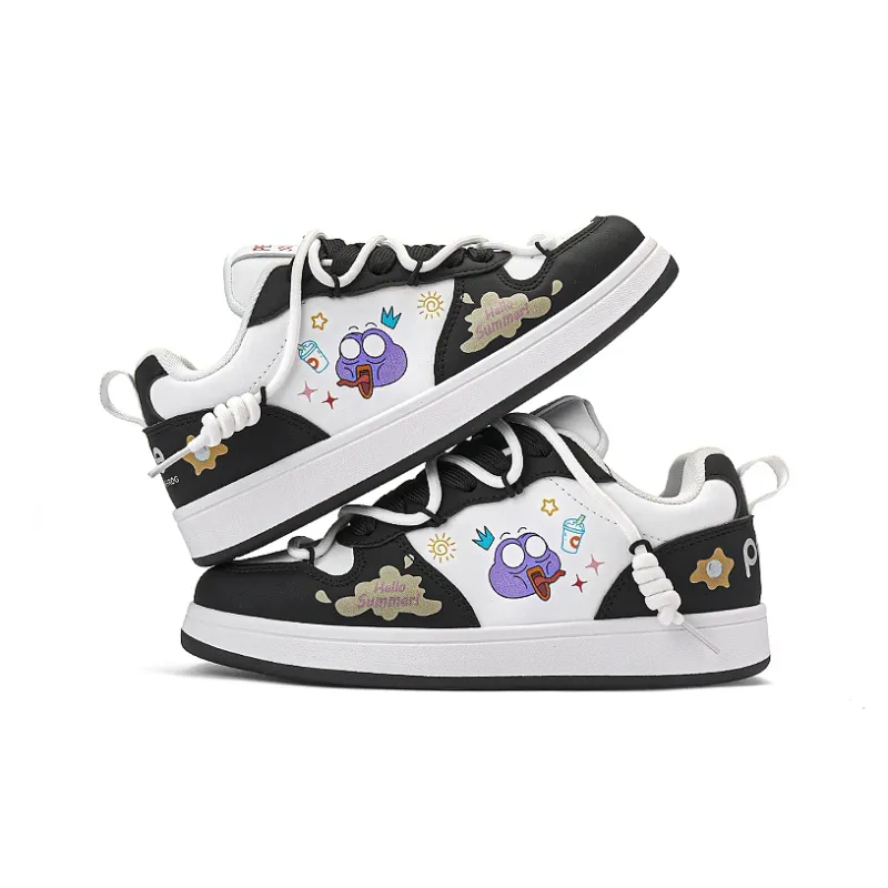 Pepe The Frog Skateboard Shoes Unisex-3