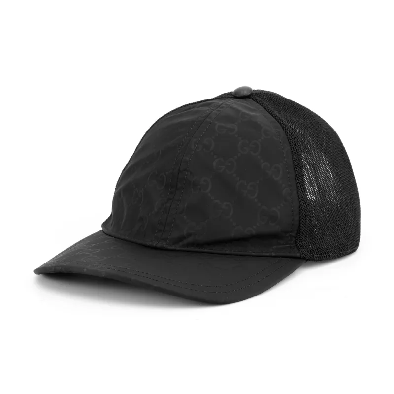 GUCCI Gg Nylon Baseball Cap-1