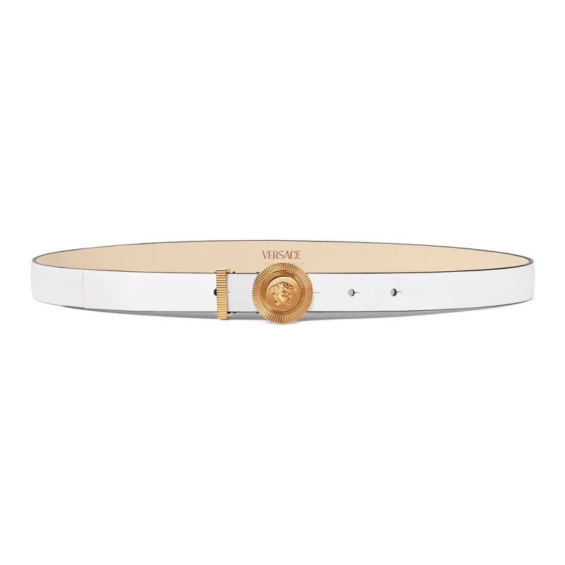 VERSACE Classic Medusa Smooth Buckle Women's Width: 2cm-0