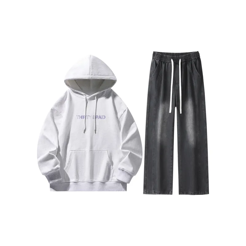 30BRAID Sweatshirt Sets Unisex-87