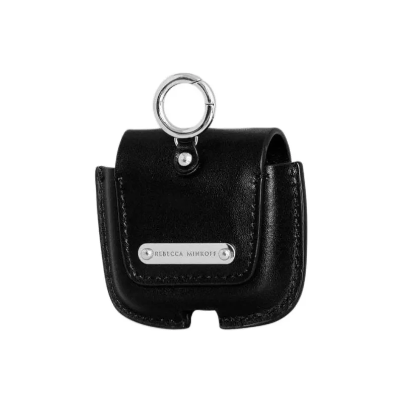 REBECCA MINKOFF Polyurethane Earphone Case Women's Black-1