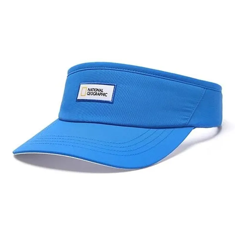 NATIONAL GEOGRAPHIC Polyester Nylon Sun Protection Hats Unisex Blue-0