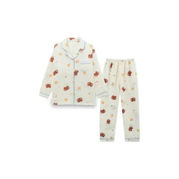 Sleeping Beauty Pajama Set Women's Yellow