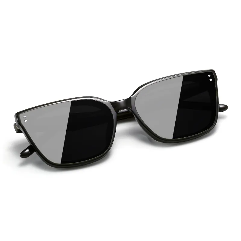 PULAIS Plate Frame Square Sunglasses Unisex-8