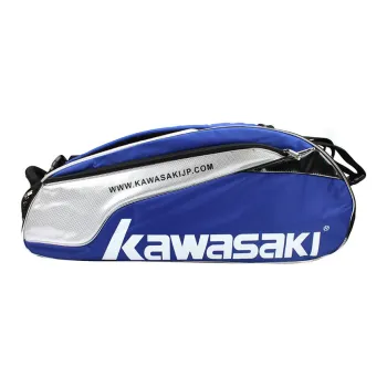 Kawasaki Fabric Gym Bag Large Size Unisex Blue
