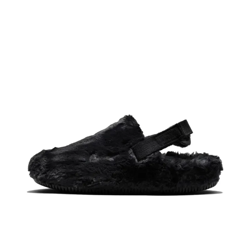 Nike Calm Mule 'Black Fur' Women's-0