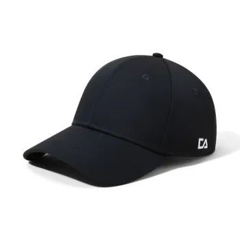 HLA Cotton Baseball Caps Unisex Sunken Pine Black