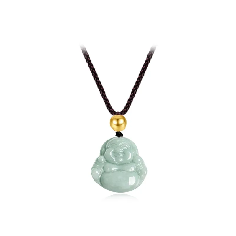 Bailijin Colored Glaze Jade Necklaces Unisex-1