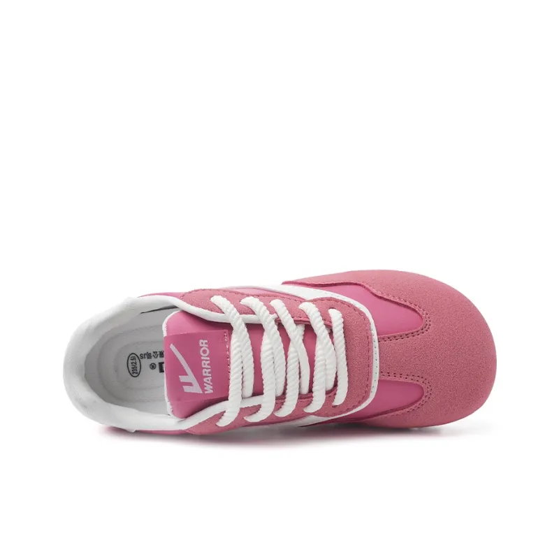 Warrior De Training Shoes Lightweight Low Top Casual Shoes Women's Rose Red 1.0-2