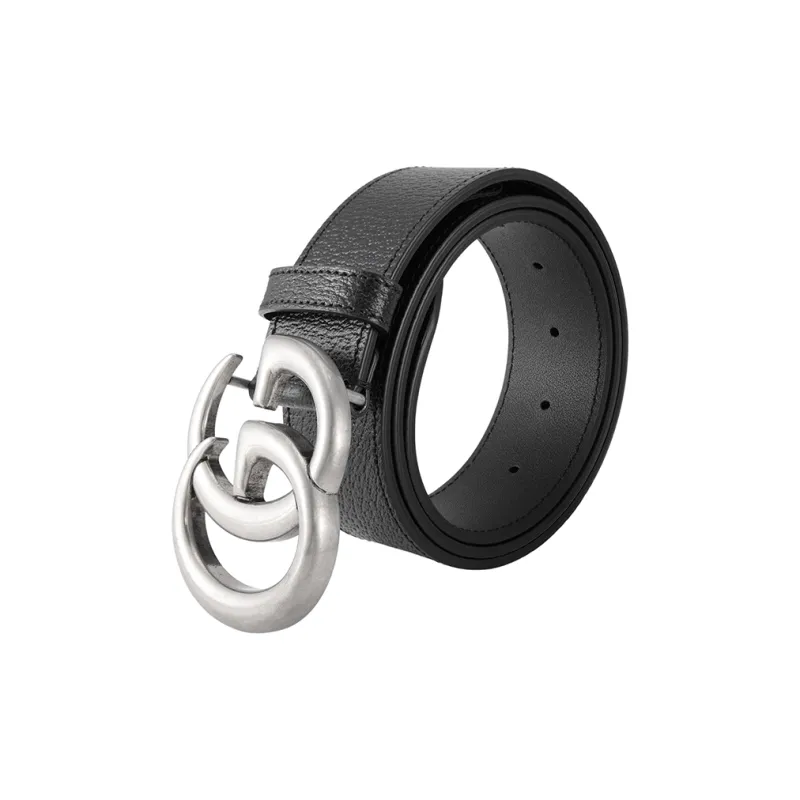 GUCCI Gg Belt With Double G Buckle Black 105 Dust Bag or GUCCI Gg Belt With Double G Buckle Black 105 Dust Bag or