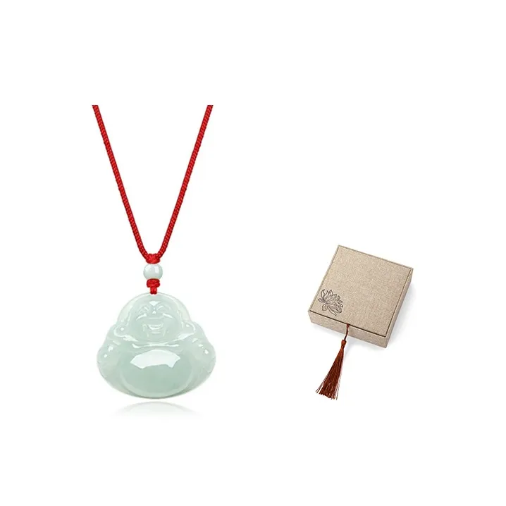 KING TAI SANG Bean Type Jadeite Necklaces Unisex-11