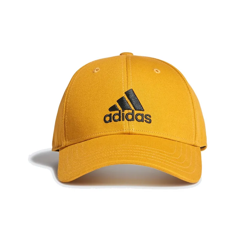 Adidas Cotton Baseball Caps Unisex Gold-0