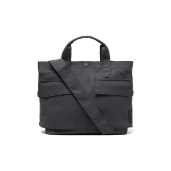 Carhartt WIP Water Repellent Fabric Shoulder Bag, Crossbody Bag, Handbag Regular Unisex Gray