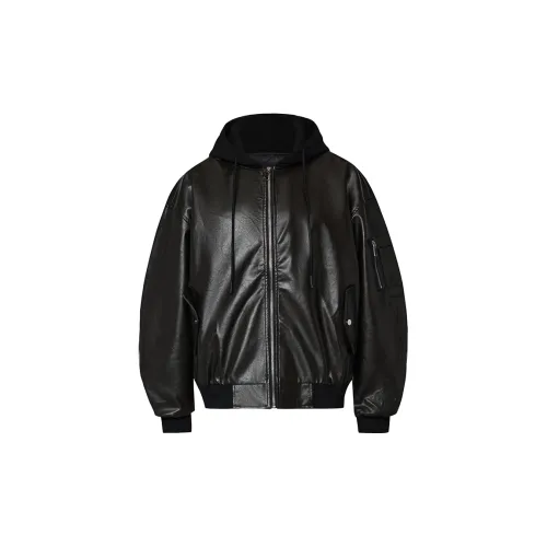 GTRG Leather Jackets Unisex Black