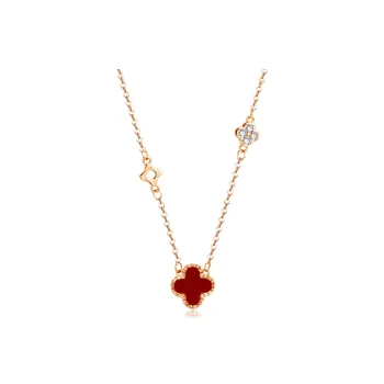 Asia Star Sterling Silver Necklaces Women's