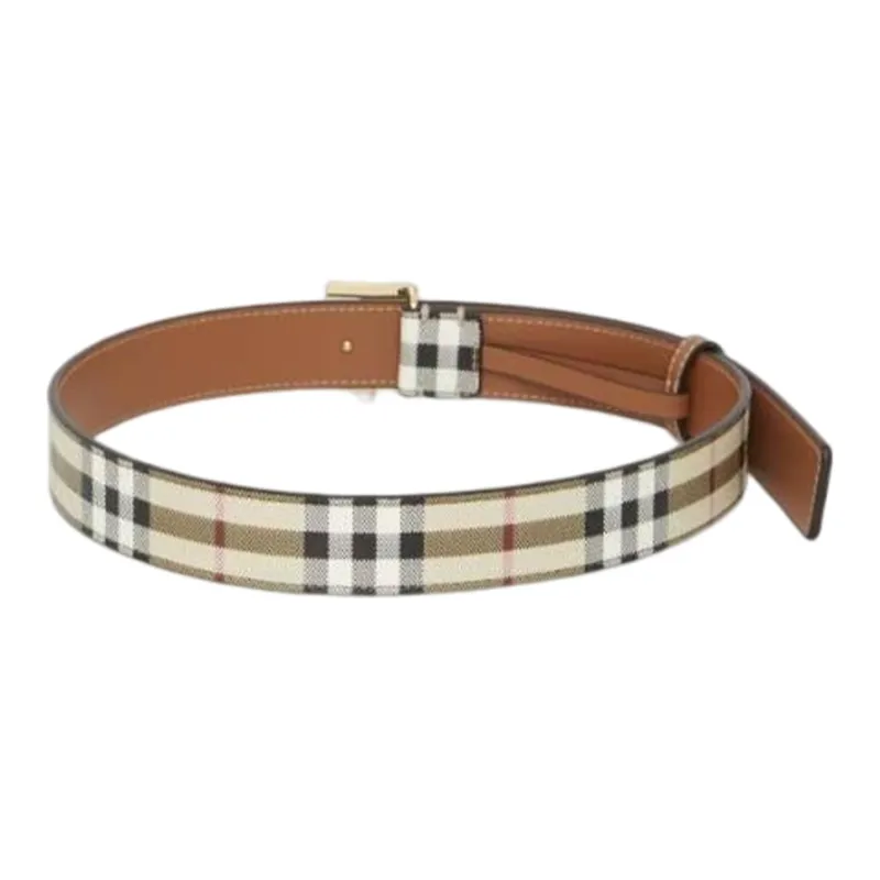 Burberry Vintage Check Buckle Belt-1