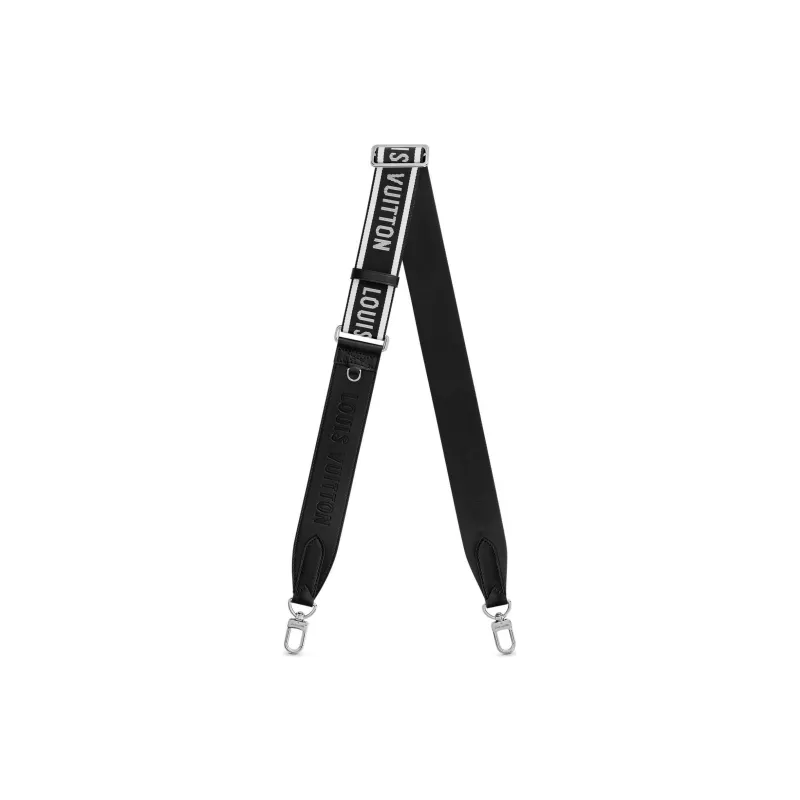 LOUIS VUITTON Polyamide Bag Strap Men's Black-0