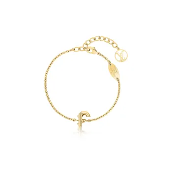 LOUIS VUITTON Lv & Me Bracelet Letter F