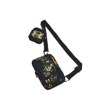 Under Armour Polyester Fanny Pack, Sling Bag, Crossbody Bag Trumpets Unisex Black