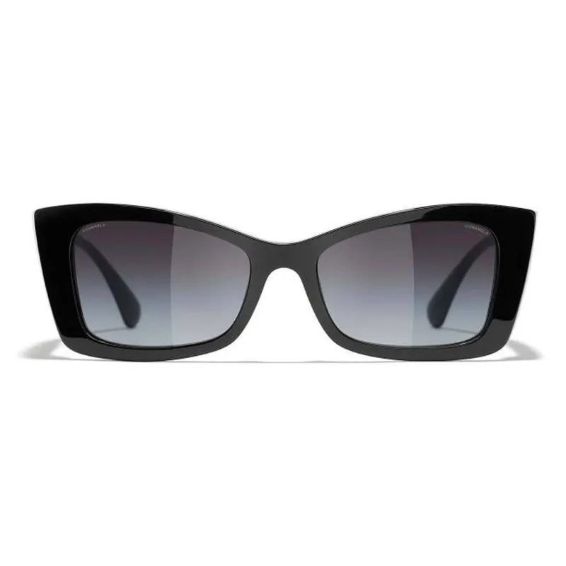 CHANEL Plate Frame Acetate Butterfly Sunglasses Women's-0