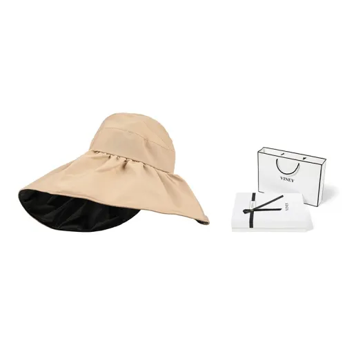 VINEY Sun Protection Hats Women's Milk Tea Khaki [Gift Box Sets]