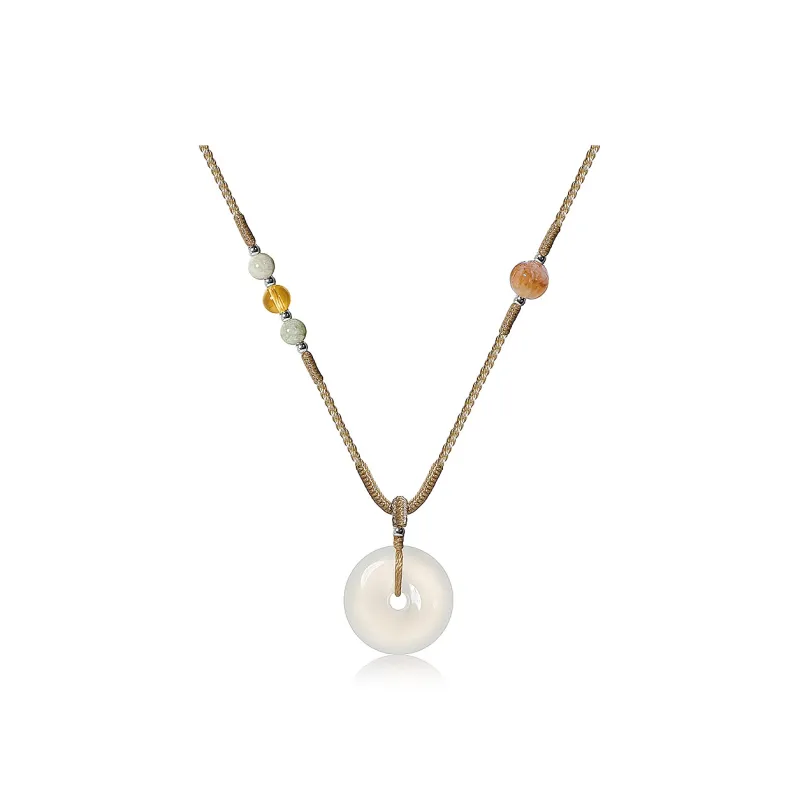 SWEET PLANET Agate Jade Necklaces Unisex Agate-1