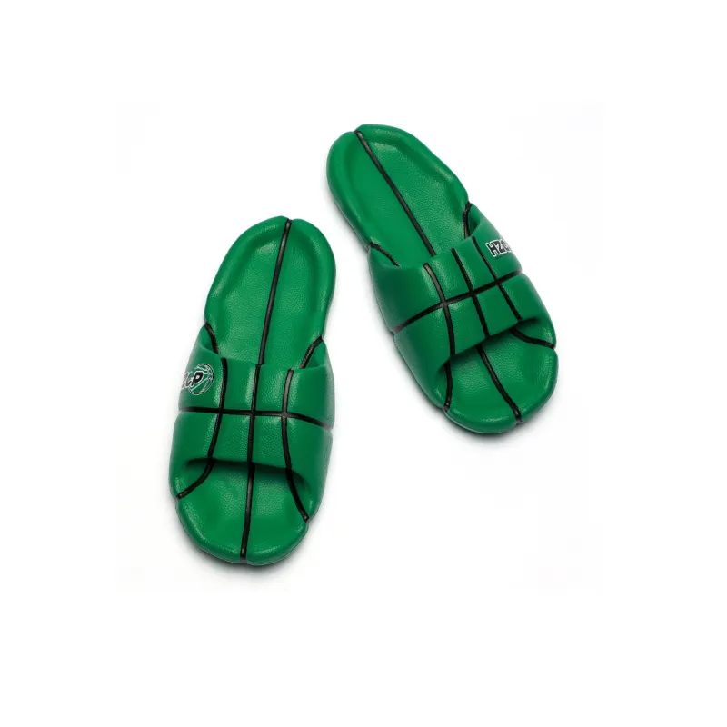 Ballspark x HZCP Slip Resistant Abrasion Resistant Basketball Casual Slippers Unisex Celtic Green-6