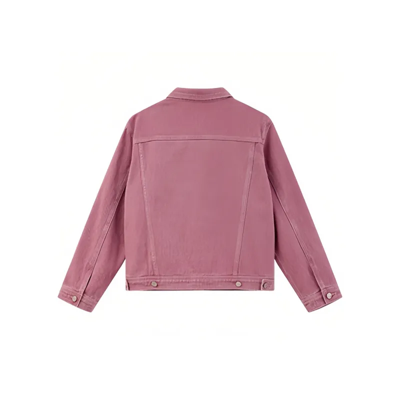 MADALLO Denim Jacket Women's Rose Red-1