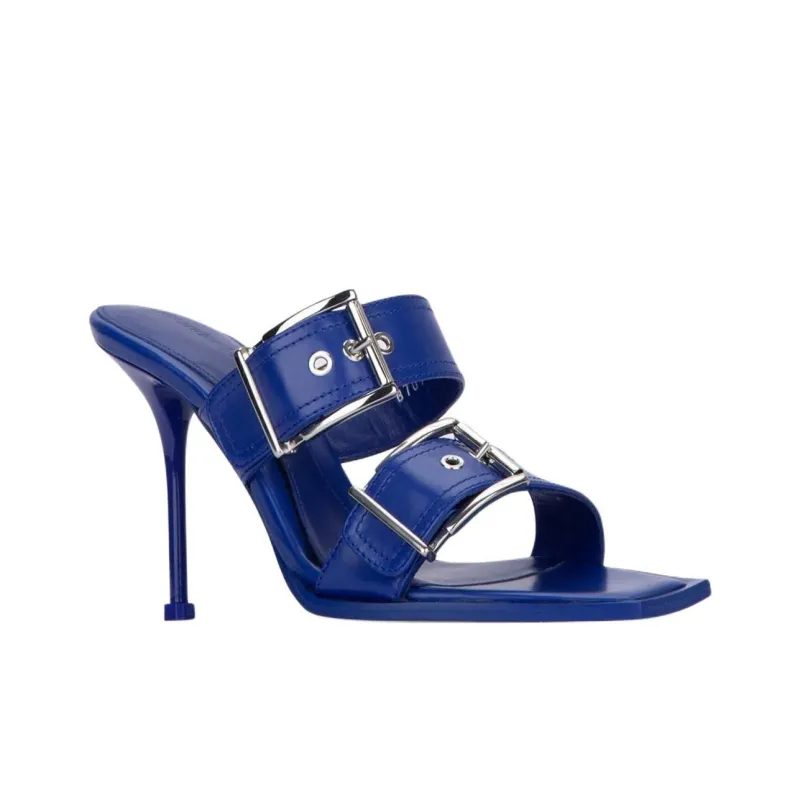 Alexander McQueen Buckle Detailed Heeled Sandals Women's-2