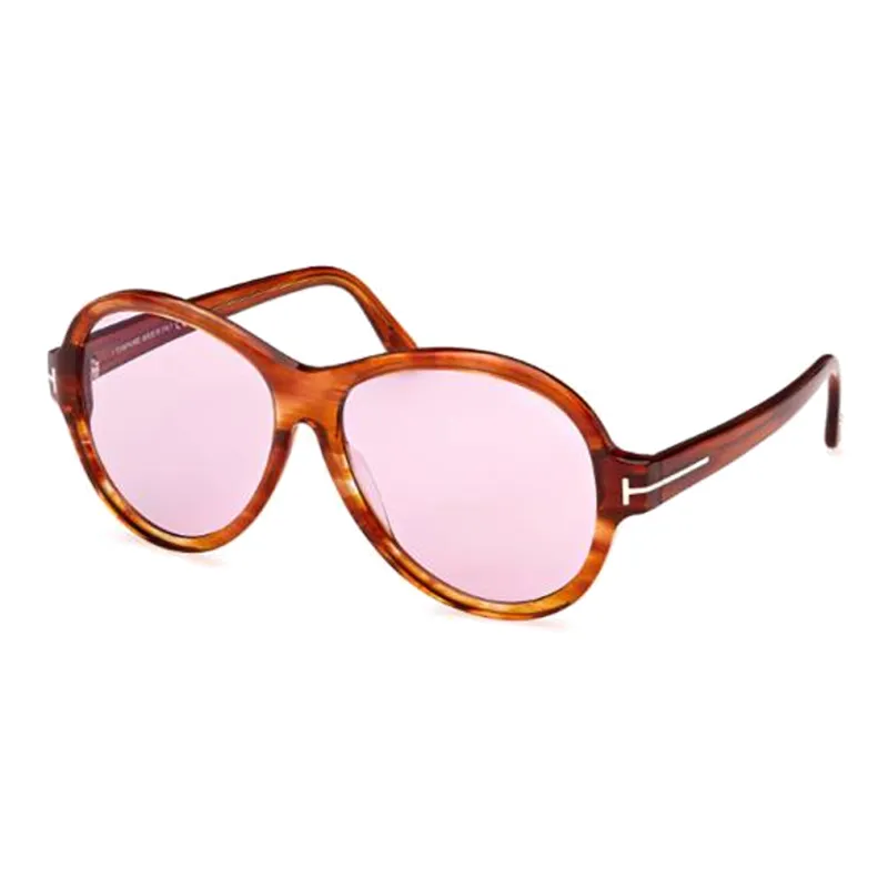 TOM FORD Camryn Round frame Sunglasses-0