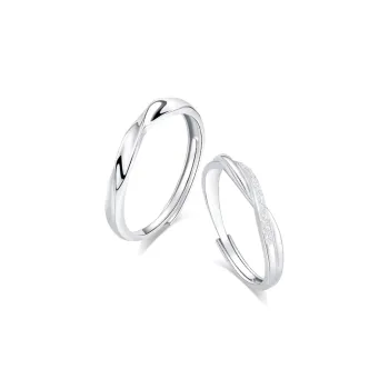 MISS TOOYA 999 Fine Silver Rings Unisex