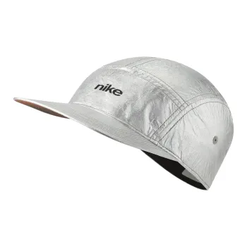 Nike Polyethylene Baseball Caps Unisex Silver