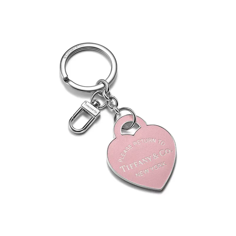 TIFFANY & CO. Keychains Unisex Pink-0