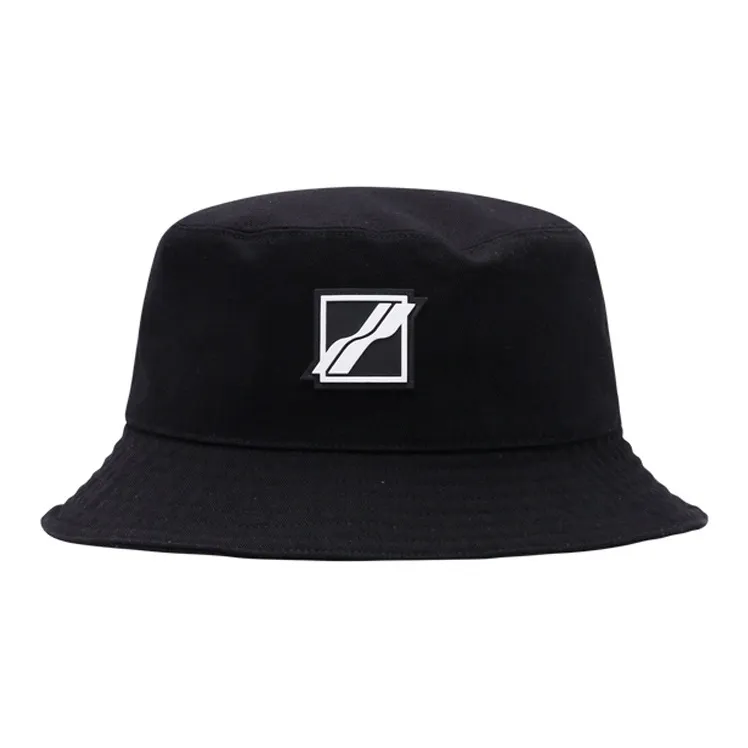 WE11DONE Square logo Bucket Hat-1