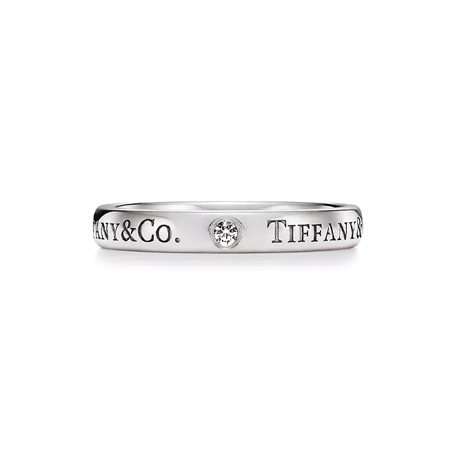 TIFFANY & CO. Diamond Diamonds Unisex Silver-1