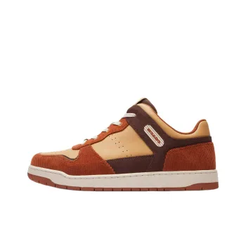 COACH C201 Low Top Skateboard Shoes Women's Red