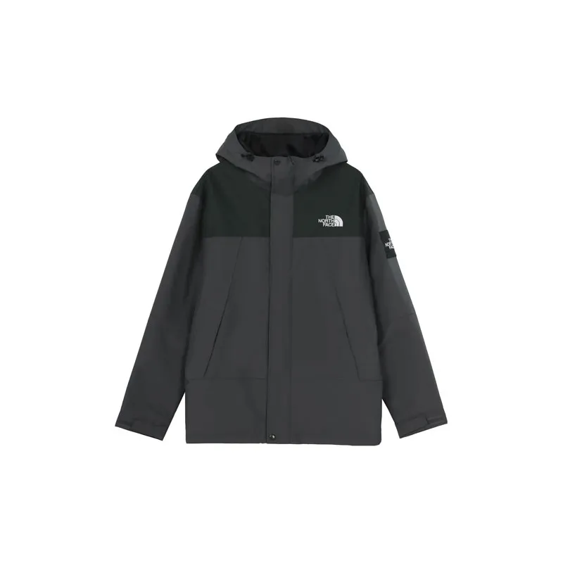 THE NORTH FACE Outdoor Hiking Water Resistant Windproof Breathable Windbreaker Jacket Men's Dark Gray-2
