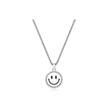 Asia Star Titanium Steel Necklaces Unisex