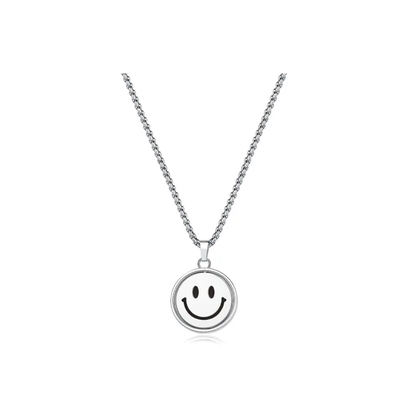 Asia Star Titanium Steel Necklaces Unisex-0