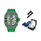 Carbon Fiber Night Green