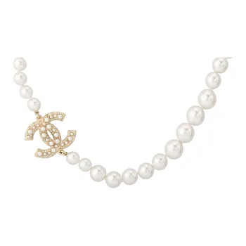 CHANEL 2023 Faux pearl Necklace